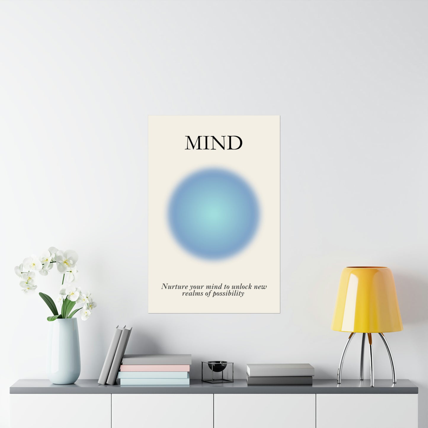 Mind Blue Poster