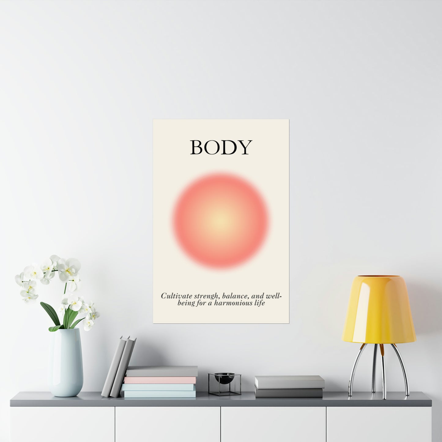 Body Orange Poster