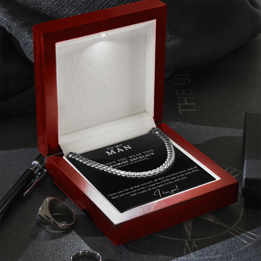 To My Man - Promise Necklace, All my lasts