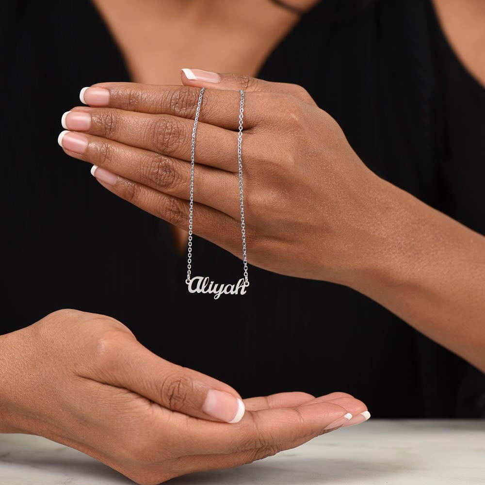 To My Best Friend - Name Necklace