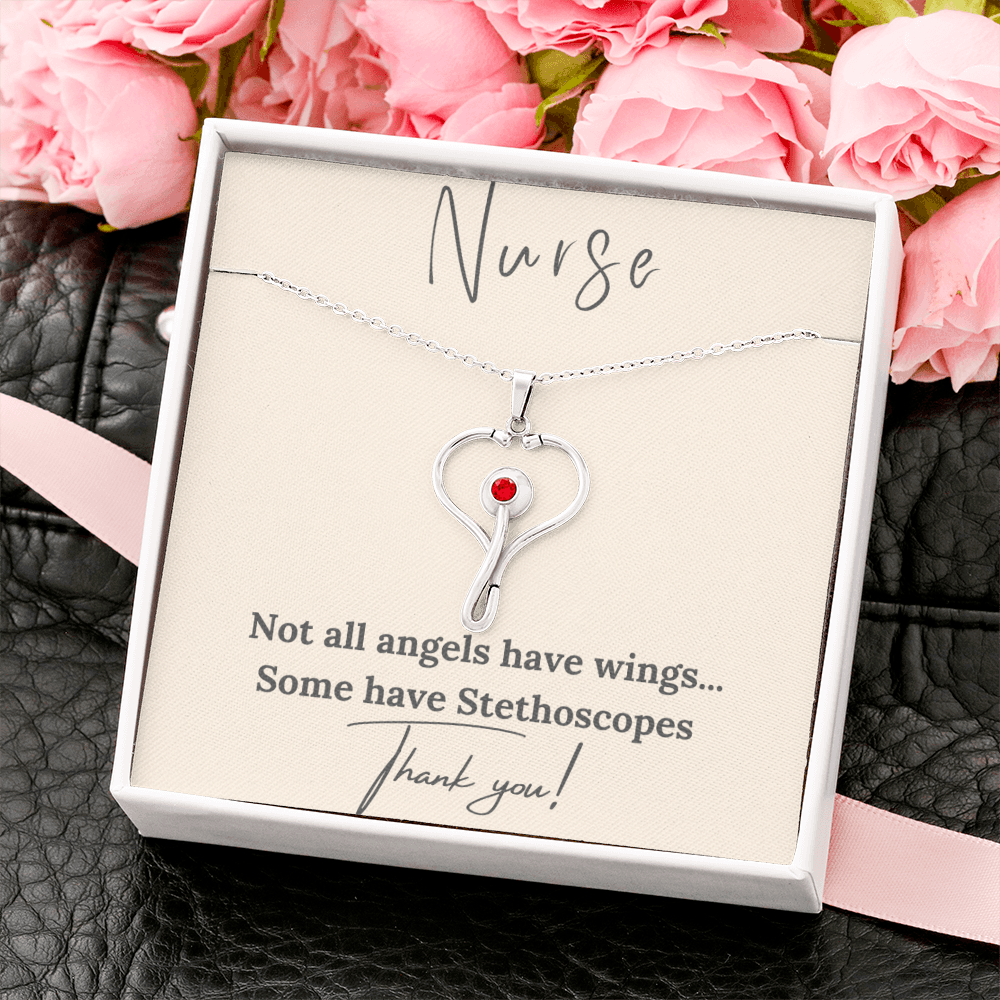 Nurse Necklace - Not all angles have wings