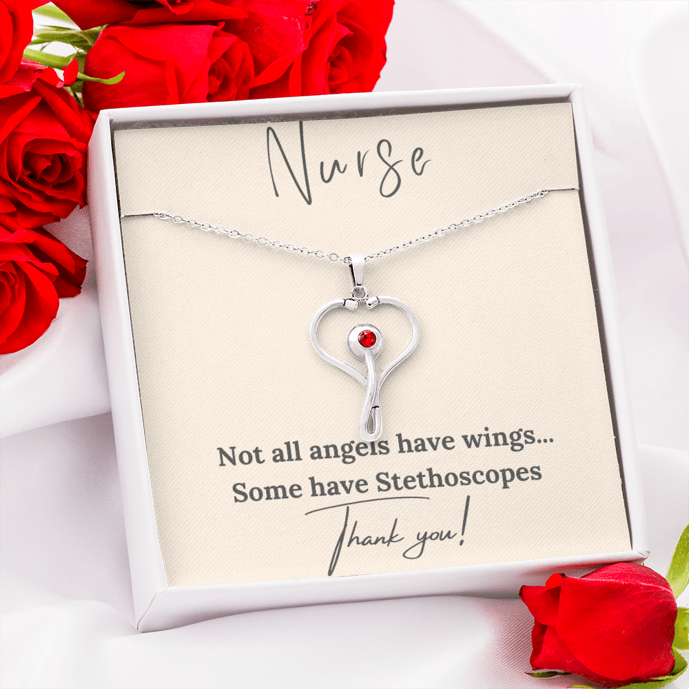 Nurse Necklace - Not all angles have wings