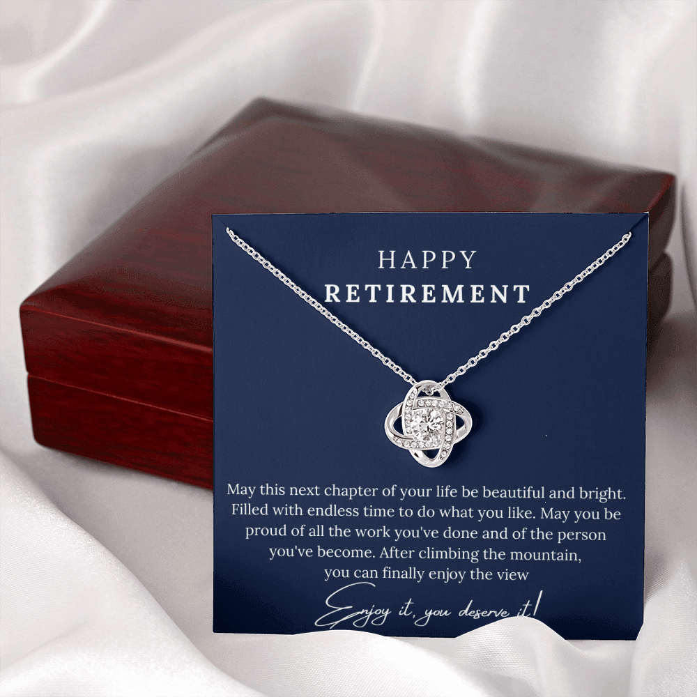 Happy Retirement - Necklace Gift