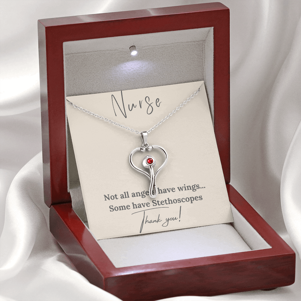 Nurse Necklace - Not all angles have wings