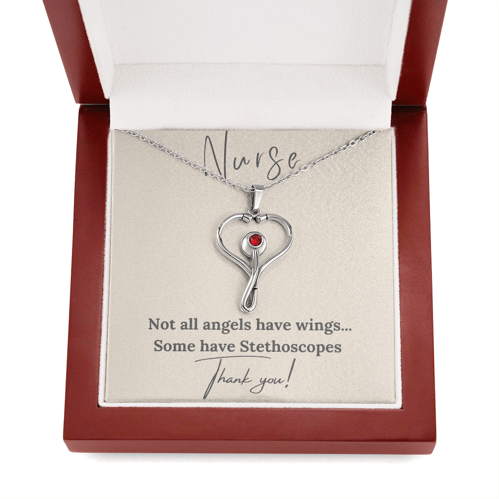 Nurse Necklace - Not all angles have wings