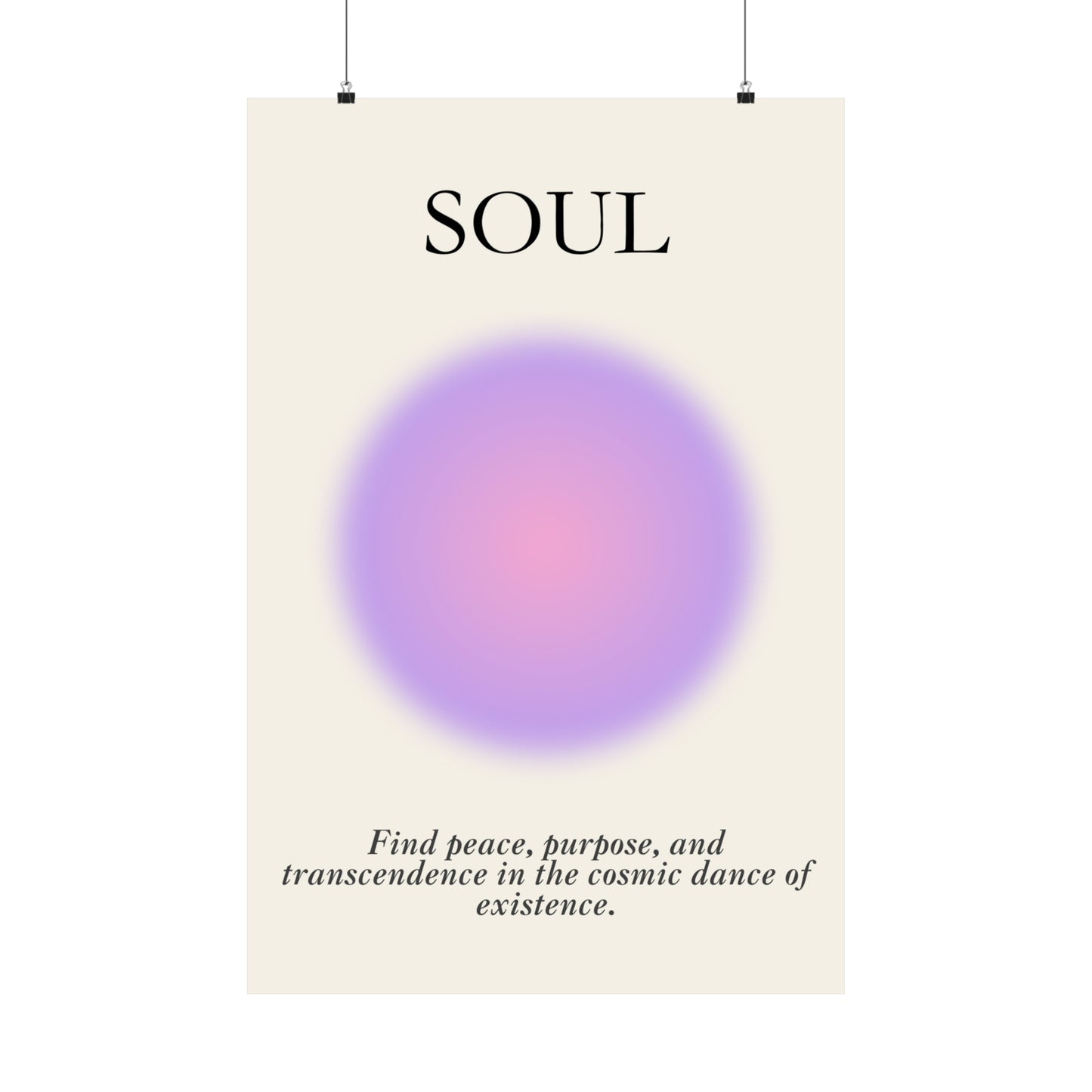 Soul Purple Poster