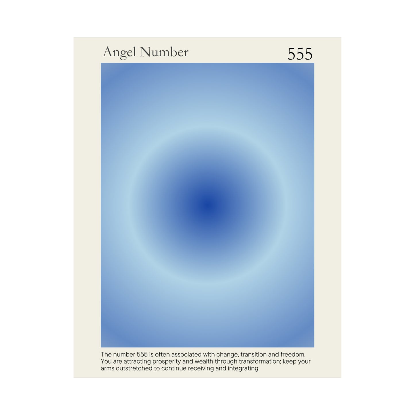 Blue Angel Poster 555