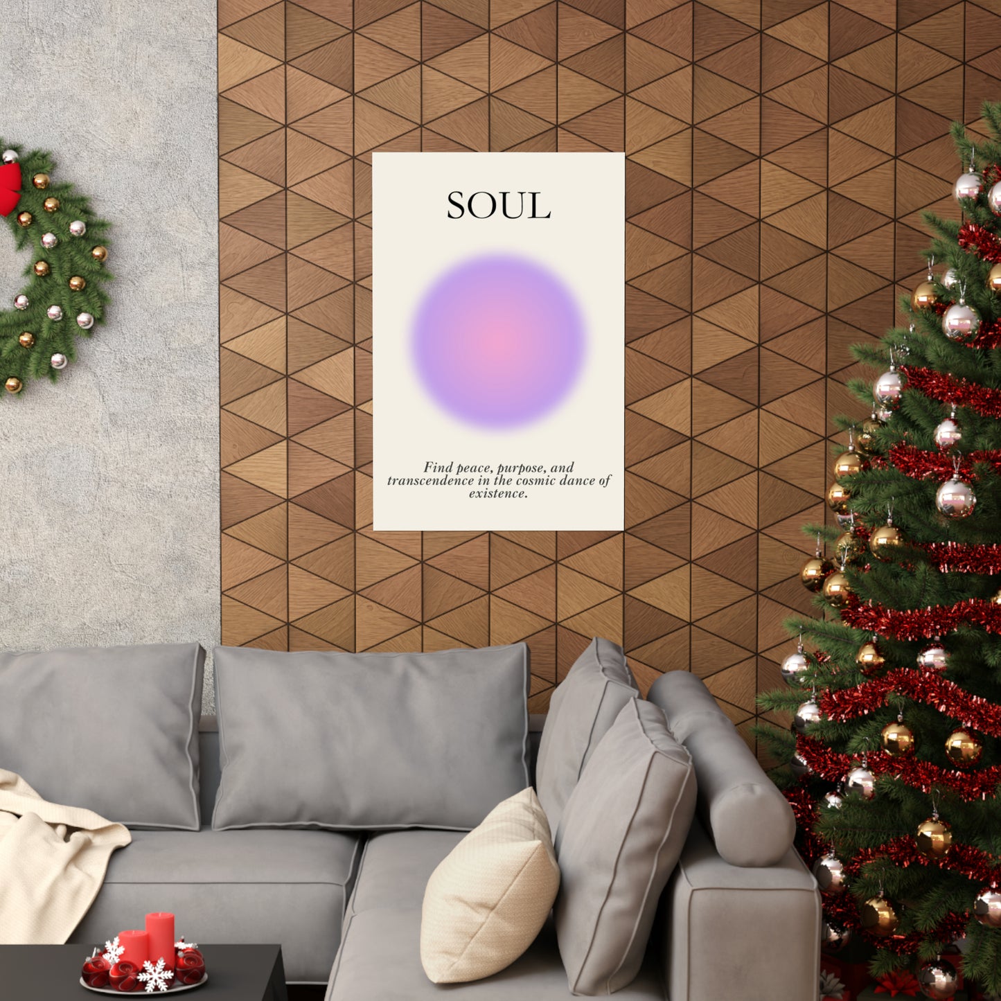 Soul Purple Poster