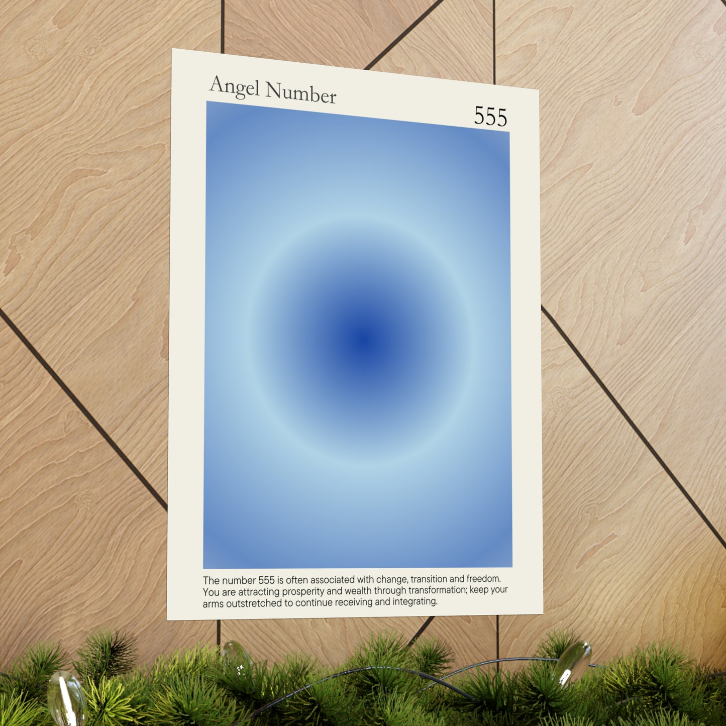 Blue Angel Poster 555