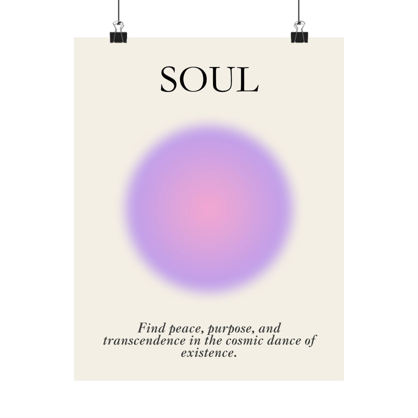 Soul Purple Poster