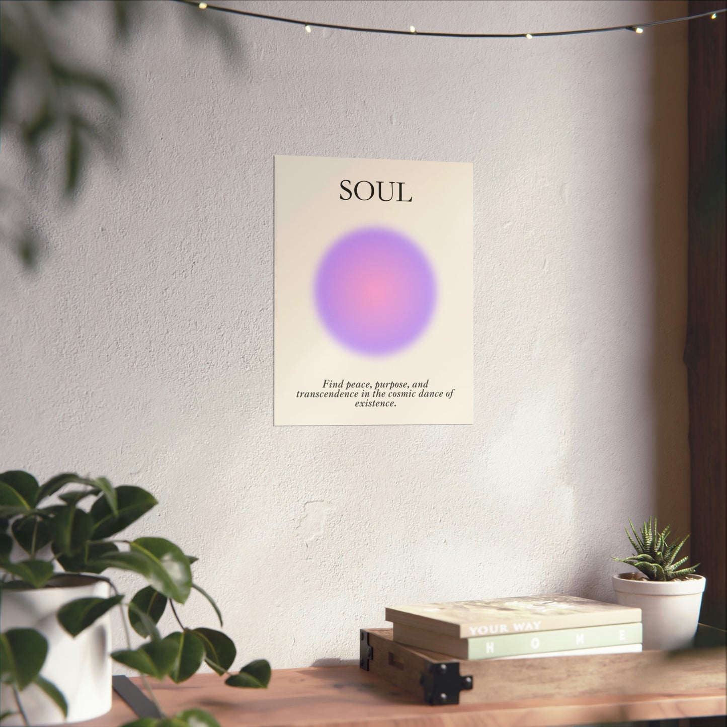 Soul Purple Poster