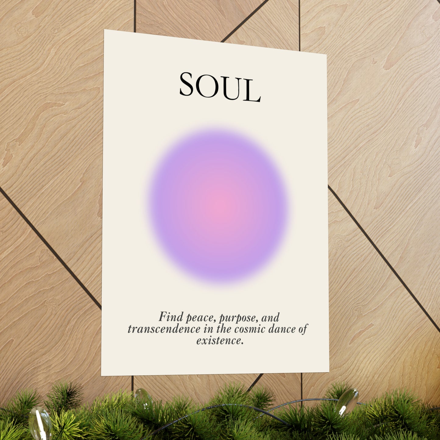 Soul Purple Poster