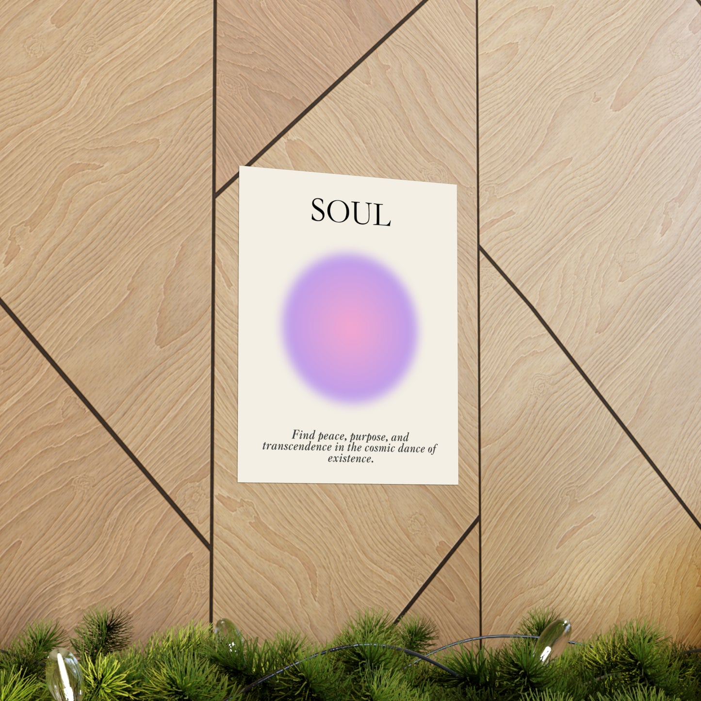 Soul Purple Poster