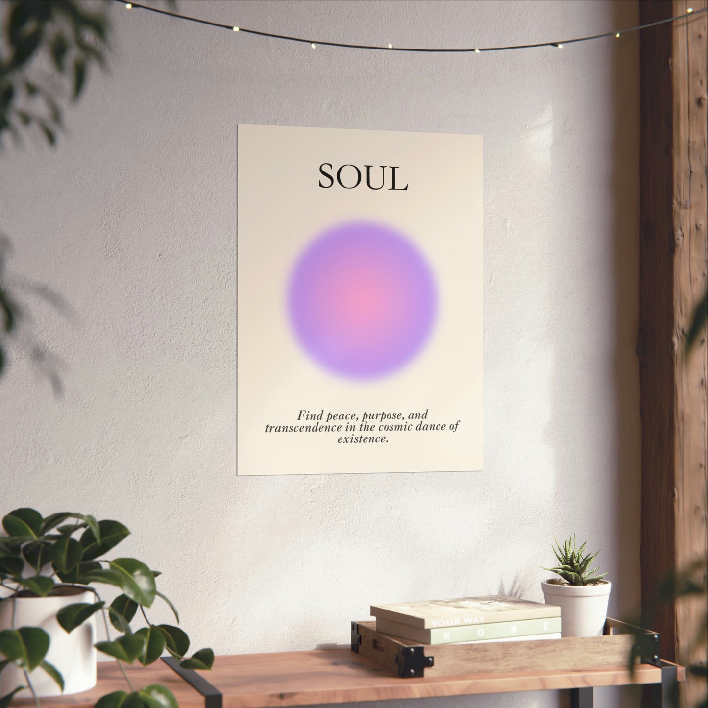 Soul Purple Poster