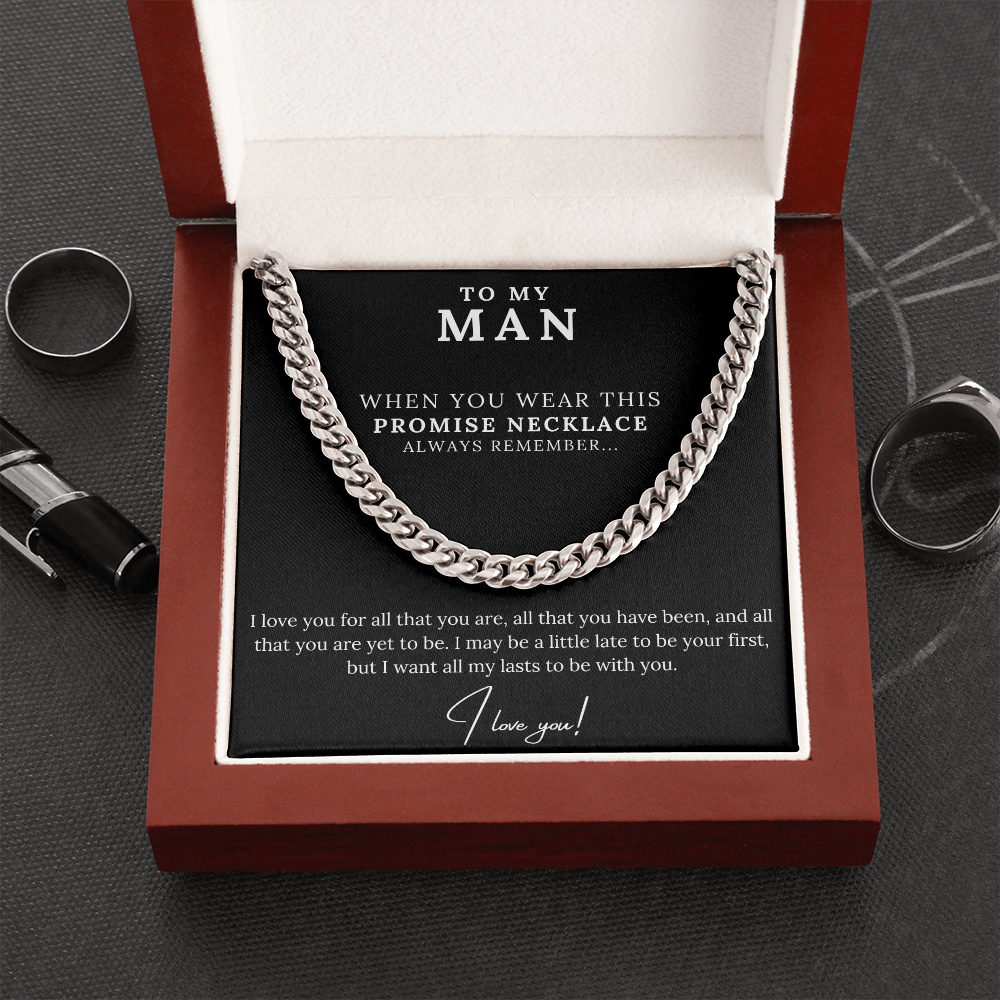 To My Man - Promise Necklace, All my lasts