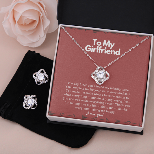 To My Girlfriend Necklace - The Day I met You