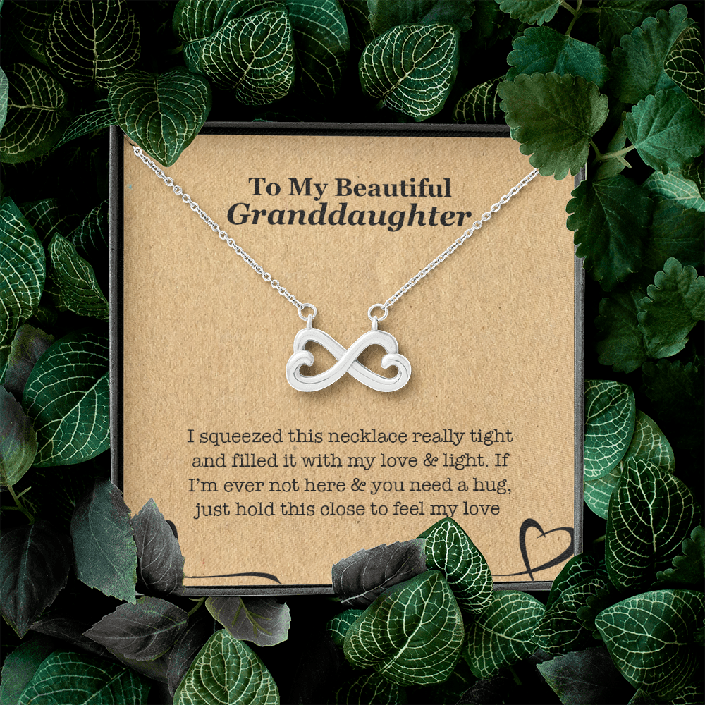 To My Granddaughter - Squeezed My Love Necklace