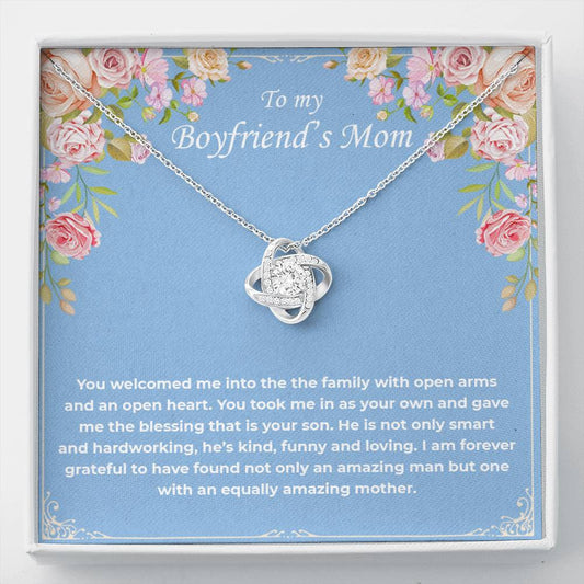 14K White Gold Eternal Necklace - Boyfriend's Mom