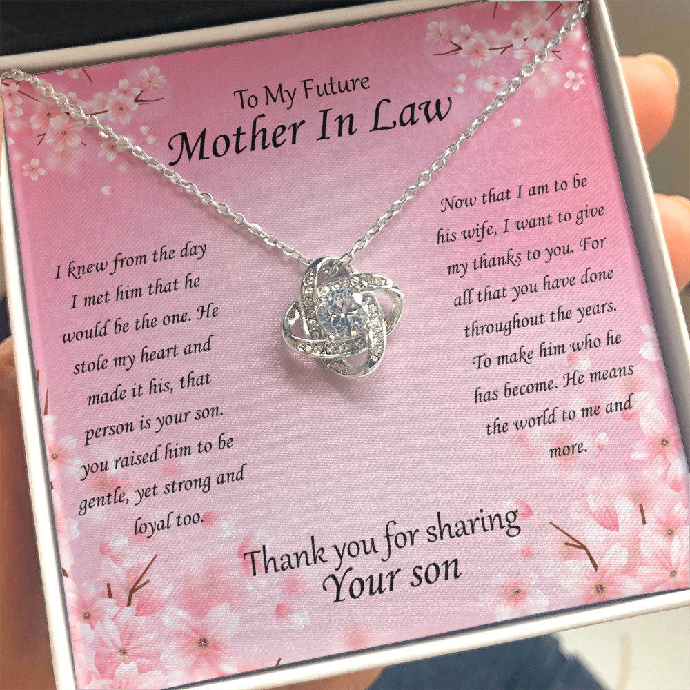 To My Future Mother In Law - Pink Flowers