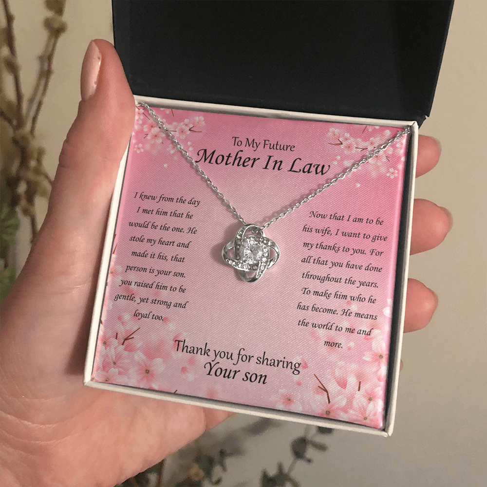 To My Future Mother In Law - Pink Flowers