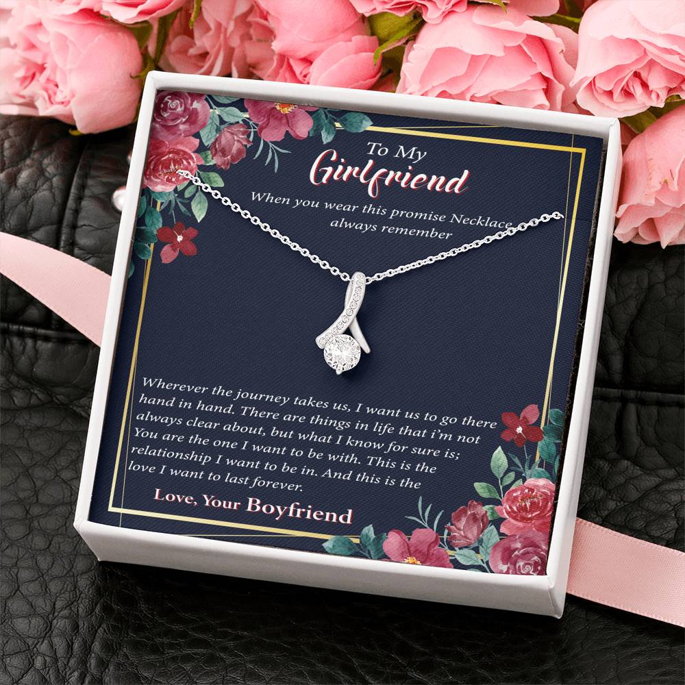 To My Girlfriend - Promise Necklace