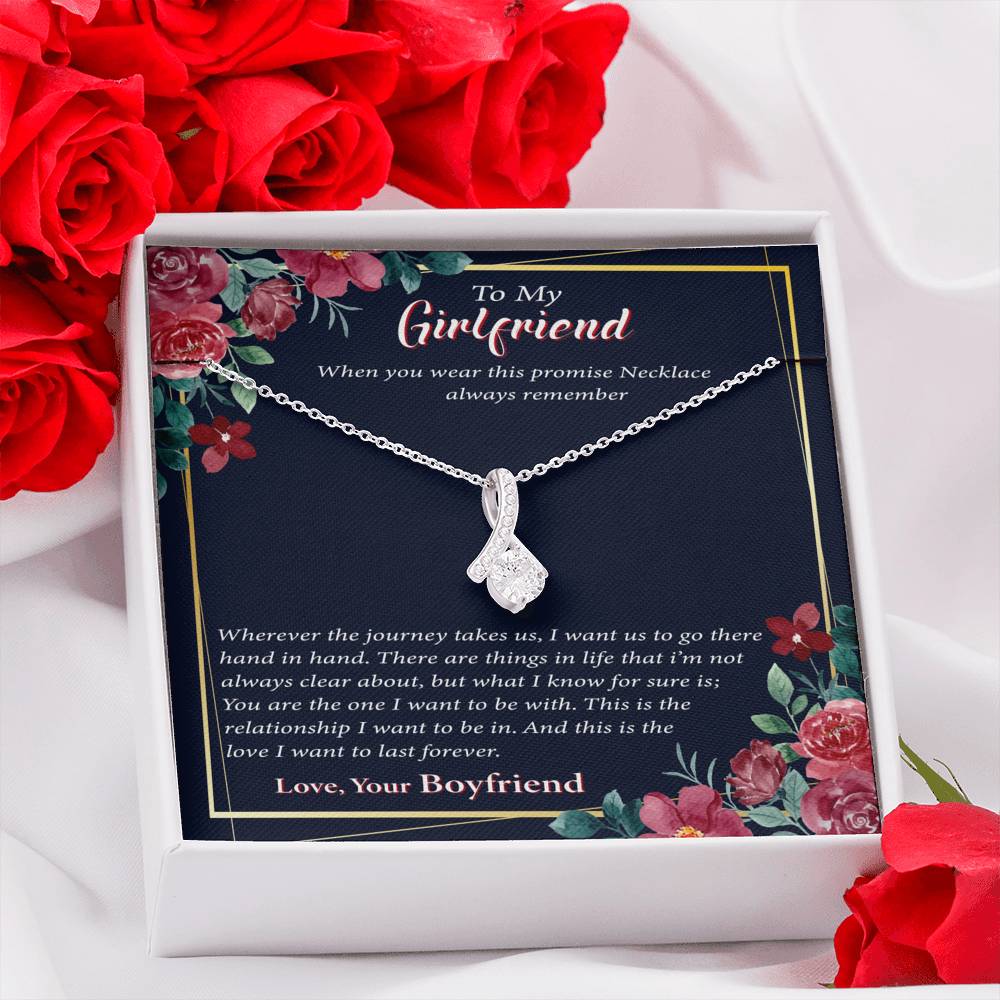 To My Girlfriend - Promise Necklace