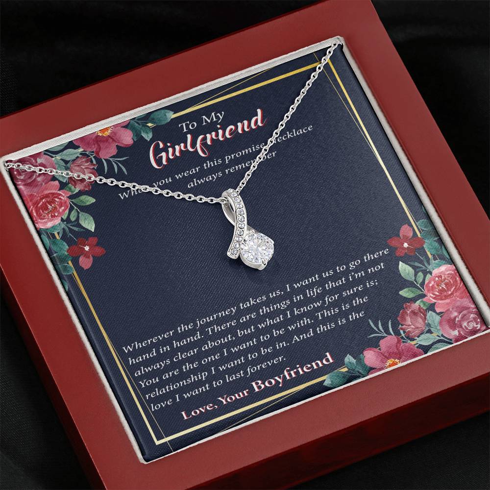 To My Girlfriend - Promise Necklace